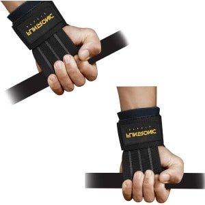 Gewichtheffen riemen met polsbandjes voor krachttraining en fitness - ondersteuning en comfort voor mannen en vrouwen