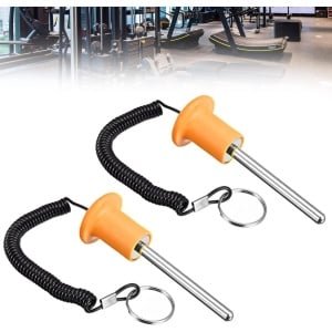 Gewichtstapelpen set van 2 voor Krachttraining - Accessoires voor Fitnessapparatuur met Magnetische Werking - Inclusief Trekkoord - Handig voor Sportschoolgebruik