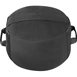 Heavy Duty Workout-Zandzak met Handvatten, 100 Lbs/45 Kg Slam Bag voor Fitness, Krachttraining, Crosstraining, Homegymoefening, Zwart (Ongevuld)