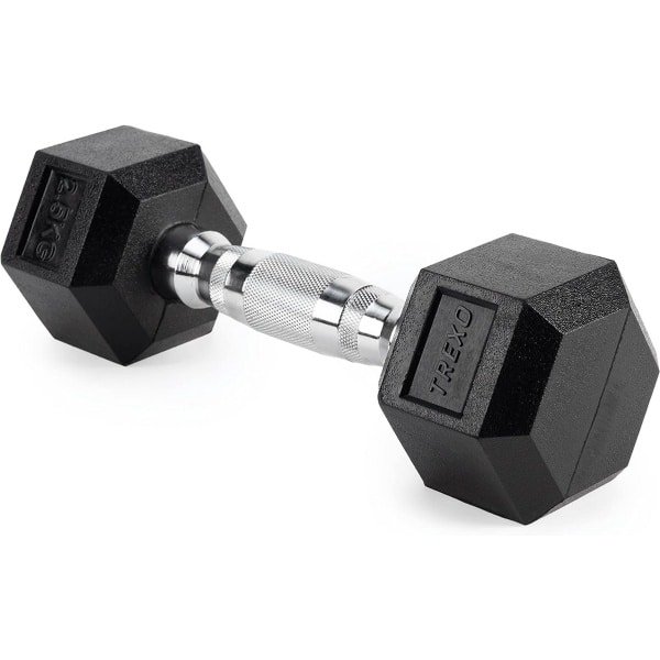 Hexagon Halters 2,5 kg - 35 kg voor Krachttraining Thuis met Ergonomische Grip