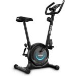 Hometrainer met 8-Niveaus Magnetische Weerstand, Smartphonehouder en LCD Monitor voor Thuis Fitness
