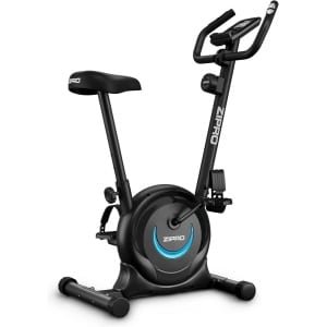 Hometrainer met 8-Niveaus Magnetische Weerstand, Smartphonehouder en LCD Monitor voor Thuis Fitness