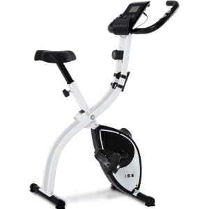 Inklapbare Hometrainer met Weerstand en Hartslagsensor voor Fitness Thuis