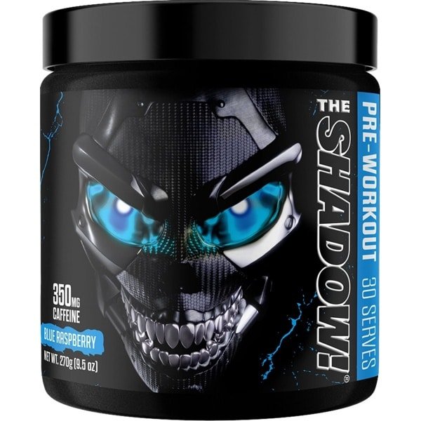 JNX Sports The Shadow! (30 serv) Blue Raspberry - Pre-Workout - Pre-Workout Booster