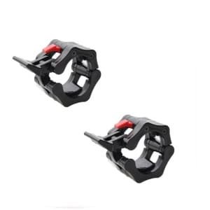 KARZO - 50 MM Oefening Halterkragen Circlip Kit, 2 Stks Barbell Sloten Kragen Klemmen Lente Gewicht Training Voor Gewichtheffen Krachttraining