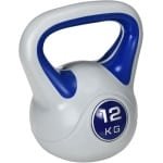 Kettlebell - 12 kg - Kugelhantel Voor Krachttraining - Bodembeschermend - Metaal - Blauw