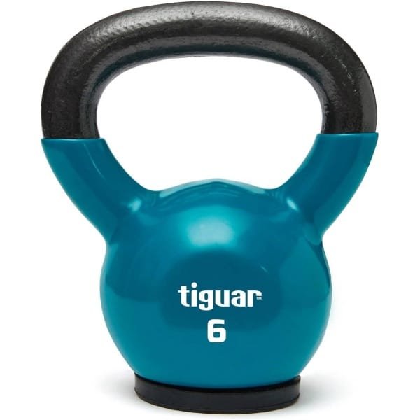 Kettlebell 6 kg Blauw - Krachttraining en Fitness voor Thuis