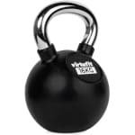 Kettlebell Rubber en Staal - 16 kg - Krachttraining Thuistraining