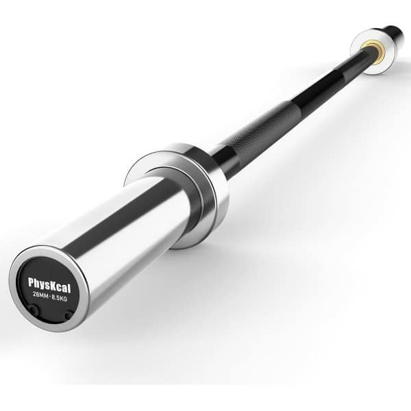 Korte Trainingsstang 120 cm voor Krachtoefeningen en Krachttraining