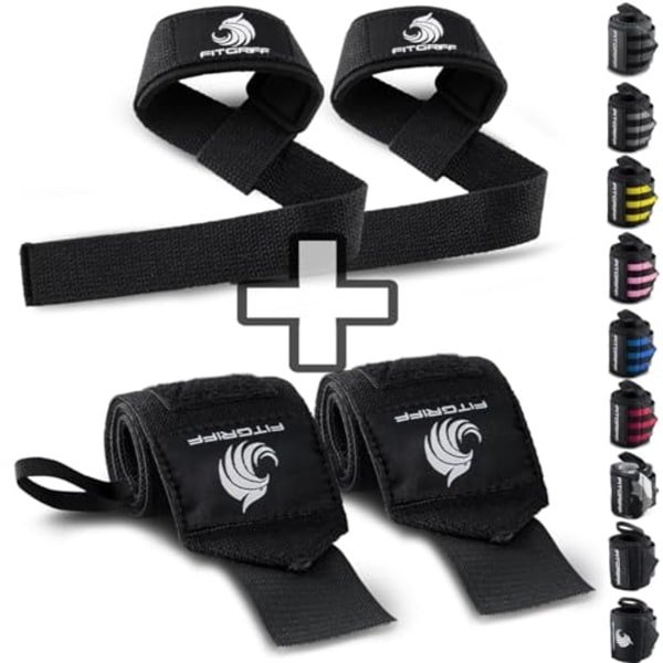 Lifting Straps en Polsbandages voor Fitness en Gewichtheffen - Hoogwaardige Accessoires voor Krachttraining