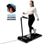 Loopband BX Powerrun 1000 Pro | 1-10 km/u | Walking Pad | Incl. Voedings- en Trainingsgids | Opvouwbare Loopband | Treadmill | Elektrische Loopband | BX Fitness
