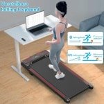 Loopband voor thuis met helling - Walking pad - Inklapbaar - 1-6km/h