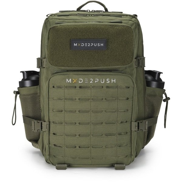 MADE2PUSH Tactical Rugzak Dames & Heren voor Fitness, HYROX & CrossFit - Backpack - Sporttas - HYROX Tas - Sport Tas - 45 Liter - Groen