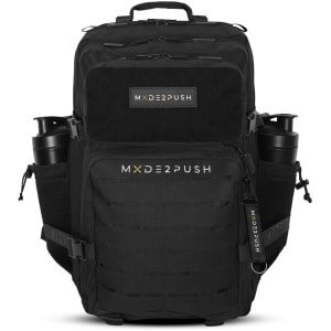 MADE2PUSH Tactical Rugzak Dames & Heren voor Fitness, HYROX & CrossFit - Backpack - Sporttas - HYROX Tas - Sport Tas - 45 Liter - Zwart