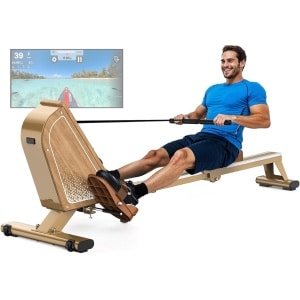 MMM® Roeiapparaat - Hometrainer - Crosstrainer - Bruin - 150cm x 53cm x 45cm