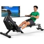 MMM® Roeiapparaat - Hometrainer - Crosstrainer - Zwart - 153cm x 76cm x 45cm