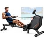 MMM® Roeiapparaat - Hometrainer - Crosstrainer - Zwart - 175cm x 55cm x 79cm