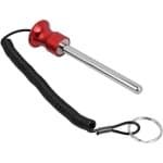 Magnetische Gewichtspen met Snelontgrendelingsfunctie voor Krachttraining en Treksterkte - Stapelpen van 5.5 inch met Trekkoord