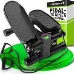 Mini Stepper met Weerstandsbanden voor Cardio en Krachttraining Thuis