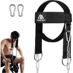 Nekharnas voor Gewicht- en Krachttraining, Verstelbare Bandjes, Weerstandstraining, Hoofd- en Nektrainer