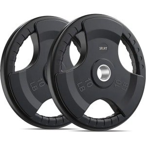 Olympische Rubberen Halterschijven Set voor Gewichtsheffen en Krachttraining