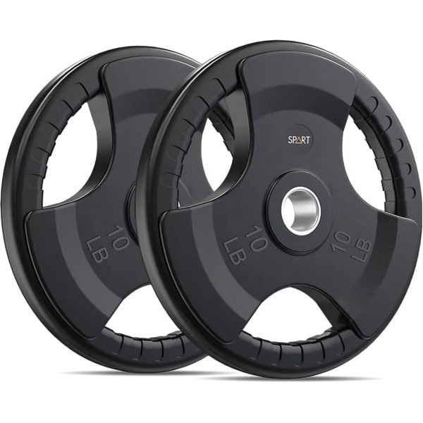 Olympische Rubberen Halterschijven Set voor Gewichtsheffen en Krachttraining