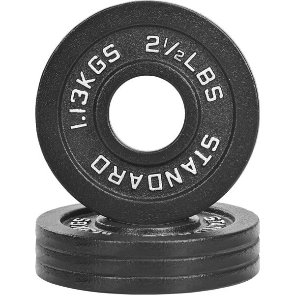 Olympische gietijzeren halterschijf 2 inch voor krachttraining en gewichtheffen