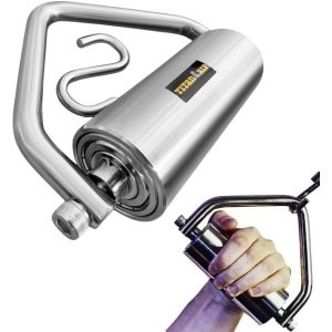 Onderarmtrainer en Polstrainer van RVS met Kogellagers voor Krachttraining