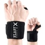 - Polsverbanden 45 cm voor Power Sports Bodybuilding Powerlifting CrossFit Fitness - Geschikt voor Dames Mannen wrist wraps