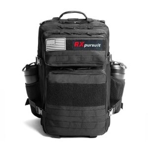 RXpursuit Tactical Backpack - Sporttas - 45L - Fitness - CrossFit - Hyrox - Sport Tas - Zwart