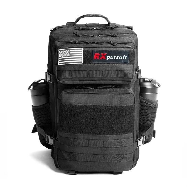RXpursuit Tactical Backpack - Sporttas - 45L - Fitness - CrossFit - Hyrox - Sport Tas - Zwart