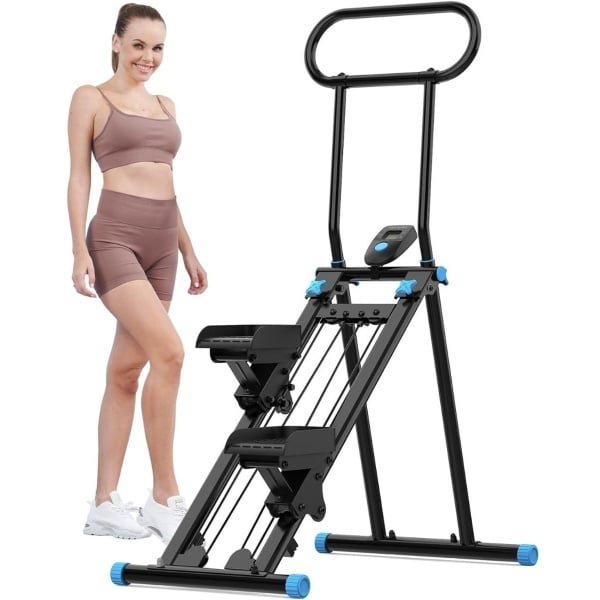 SCH® Crosstrainer - Crosstrainers - Crosstrainer Fitness - Zwart - 135cm x 56cm x 25cm