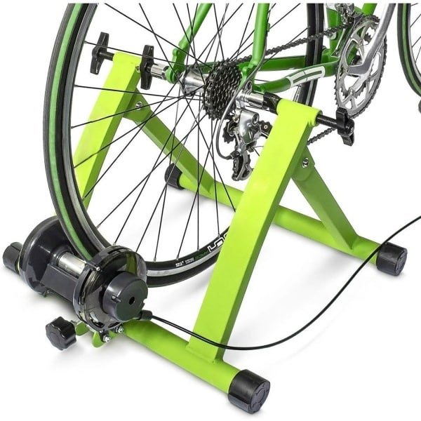 SCH® Hometrainer Fiets - Hometrainers Fitness - Hometrainer - Groen - 54cm x 48cm x 38cm