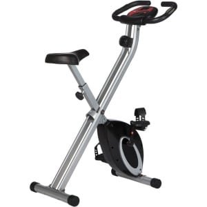 SCH® Hometrainer Fiets - Hometrainers Fitness - Hometrainer - Zilver- 87cm x 44cm x 118cm