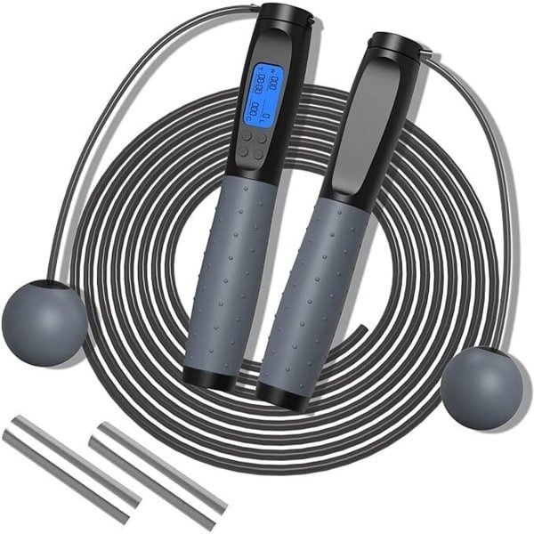 Solfit - Digitaal Springtouw - Smart Springtouw - Fitness Springtouw - Springtouw met Teller - Digitale Springtouw - Cardio Springtouw - ROPENETIC