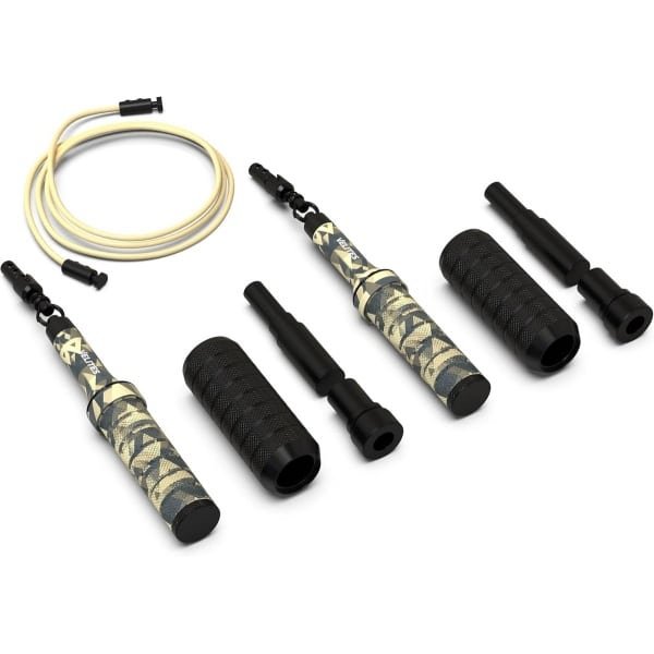 Springtouw met Gewichten voor Fitness en Cardio - Verstelbaar Springtouw