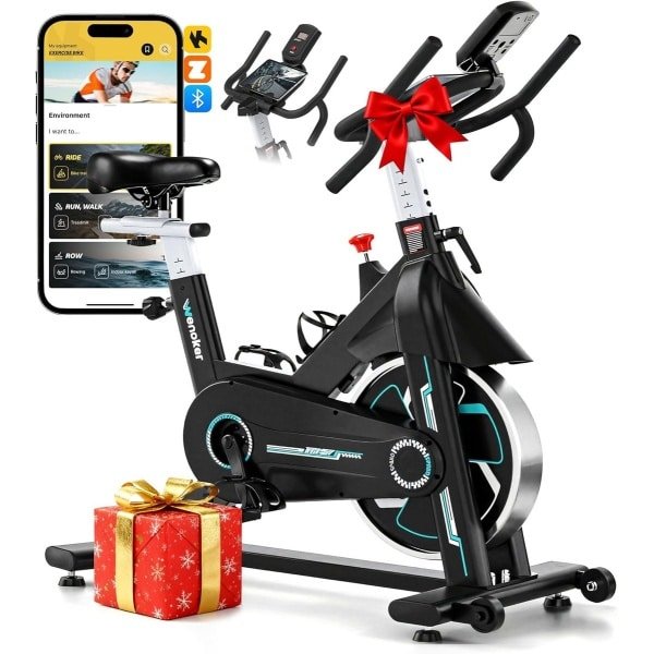 Stille Hometrainer met App Connectiviteit en Ergonomisch Ontwerp