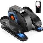 Stille Mini Crosstrainer voor Onder Bureau - Compacte Pedaaloefenaar met LED-Display