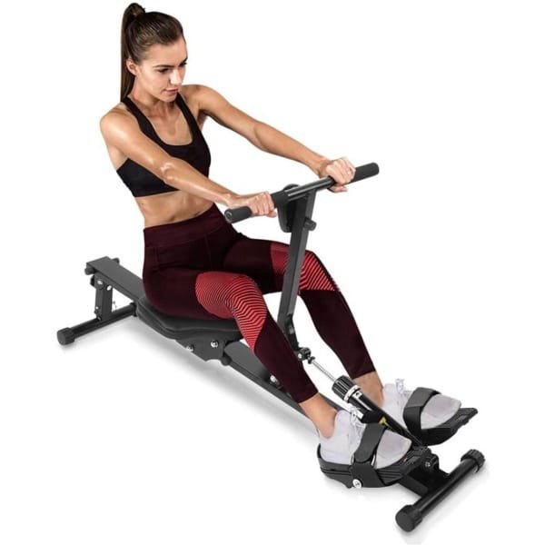 Thuys - Roeitrainers - Hometrainers - Roeimachine - 130 x 21 x 65cm - Zwart