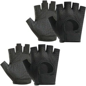 Trainingshandschoenen voor dames en heren - ademend en comfortabel - geschikt voor krachttraining, fietsen, bodybuilding - 2 paar.