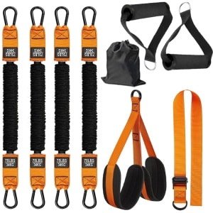 Trekker Pull Up Aid - Trekking Harness - Sterkte Trainingsriem - Multifunctionele Hoge Intensiteit 95kg Trekondersteuning voor Krachttraining en Fitness