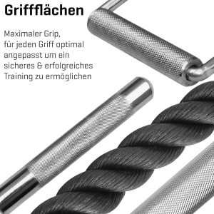 Uitgebreide Set Handgrepen voor Kabeltraining en Krachttraining - Diverse Grepen