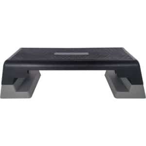 Verstelbaar Fitness Step Platform - Aerobics Stap - Antislip Multi-purpose Fitness Apparatuur - Geschikt voor Aerobics, Krachttraining en Core Oefeningen - Grijs