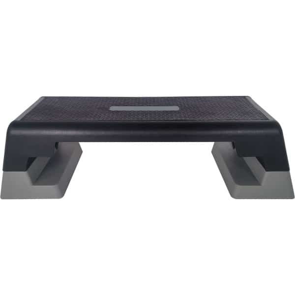 Verstelbaar Fitness Step Platform - Aerobics Stap - Antislip Multi-purpose Fitness Apparatuur - Geschikt voor Aerobics, Krachttraining en Core Oefeningen - Grijs