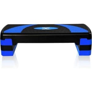 Verstelbare Aerobics Step met 3 Niveaus - Antislip Fitness Stepper voor Krachttraining en Cardio