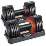 Verstelbare Dumbbell Set van 25/55 lbs - Perfect voor Thuis Workout en Krachttraining