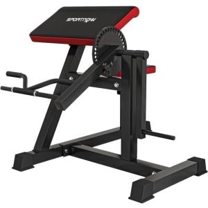 Verstelbare Fitness Trainingsbank - Curlbank & Tricepsverlenger - Gewichtbank - Multifunctionele Fitnessbank - Halterbank - in 25 Standen Verstelbaar - Fitness Bank - Inklapbaar - Workout - Krachttraining - Zwart