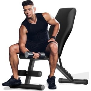 Verstelbare Halterbank voor Krachttraining - Opklapbaar en Multifunctioneel