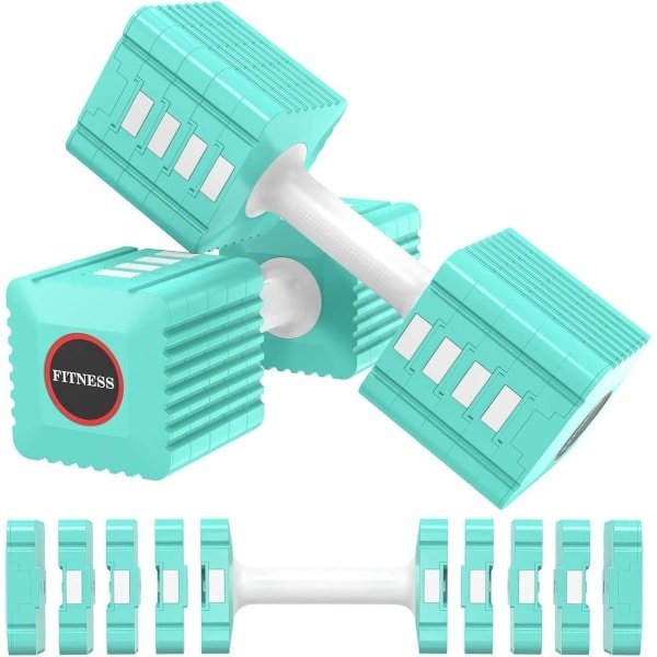 Verstelbare Halters voor Thuis Gym - Gewichtssets van 1,5 kg tot 5,5 kg - Ideaal voor Krachttraining en Fitness