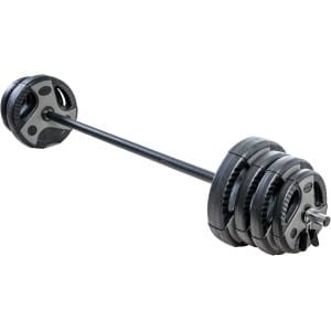 Verstelbare Halterset 25 kg Trainingsgewicht met 140 cm Padded Bar voor Fitness en Krachttraining Thuis